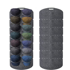 14-Grid Felt Baseball Hat Storage Organiser Bag