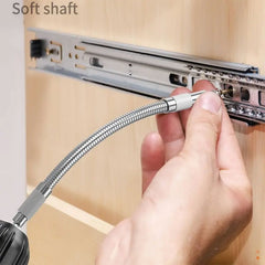 300mm Flexible Drill Bit Extension Holder Shaft 1/4 Inch Hex Shank Magnetic Screwdriver Bit Holder 