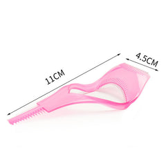 3Pcs 3 in 1 Plastic Makeup Upper Lower Eye Lash Mascara Shield Guard Applicator