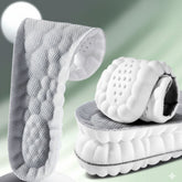 4D Memory Foam Comfort Insoles Arch Support Shock Absorbing Shoe Inserts for Men Women