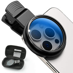 52mm Clip-on CPL Phone Cameralens Circular Polarizer Polarizing Filter Kit 