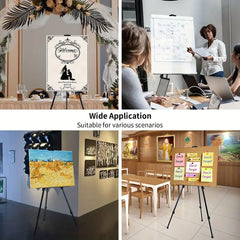 Adjustable Aluminium Tripod Easel Display Stand with Height Adjustment