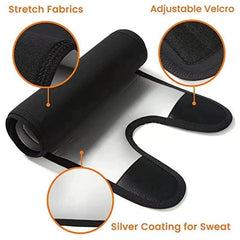 Unisex Adjustable Sauna Thigh Sweat Bands Shaping Leg Sleeves 