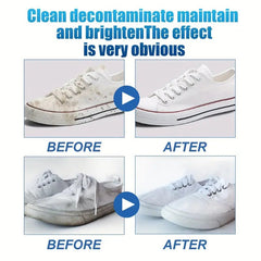 All-in-One Gel Sneaker Cleaner with Sodium Bicarbonate, Quick Cleaning Degreaser