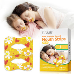 30/90x Mouth Correction Sticker Night Tape Lip Nose Breathing Patches Strip