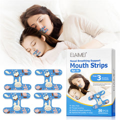 30/90x Mouth Correction Sticker Night Tape Lip Nose Breathing Patches Strip