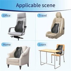 Lumbar Support Memory Foam Back Support Pillow Cover Orthopedic Backrest