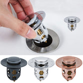 Universal Bathroom Sink Plug Stopper Wash Basin Core Bounce Pop-Up Drain Filter