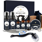 13PCs/Set Beard Grooming Trimming Set Beard Care Oil Gifts Bag
