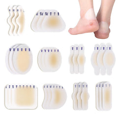 10 Pcs Foot Gel Blister Protection Waterproof Adhesive Bandages Heel Blister Prevention