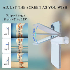 Smartphone Camera Mirror Reflection Mount Clip Kit