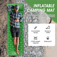 Inflatable Moisture-Proof Camping Sleeping Mat