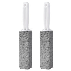 2 Packs Pumice Cleaning Stone Brushes with Extra Long Handle