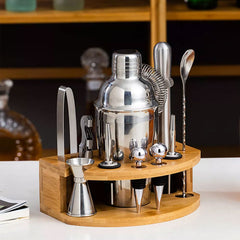 12PCS Stainless Steel Shaker Professional Bar Tools Mixology Set