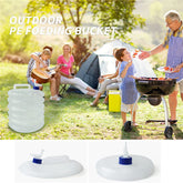 Multifunctional Folding Drinking Storage Jug Collapsible Water Container with Spigot