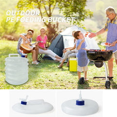 Multifunctional Folding Drinking Storage Jug Collapsible Water Container with Spigot