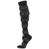 Knee-High Compression Socks Kitten Pattern Sports Nylon Stockings