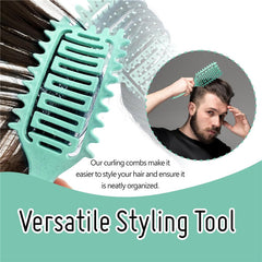 Curl Defining Vented Hair Styling Brush Comb