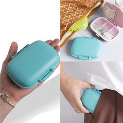 8 Compartments Travel Pill Organizer Pill Box