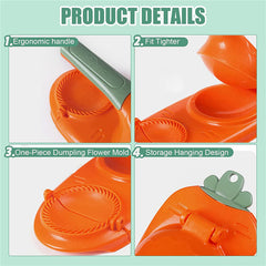 2 in 1 DIY Dumpling Maker Kitchen Tool Machine