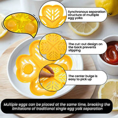 Egg Yolk White Separator Kitchen Gadget Egg White Filter