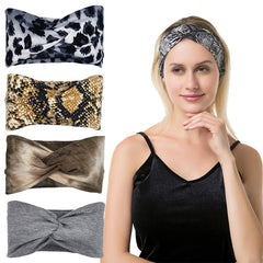 Hair Band Workout Sweat Headband Running Knot Headwrap