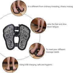 Electric Feet Pad Acupuncture Massager Legs Circulation Machine