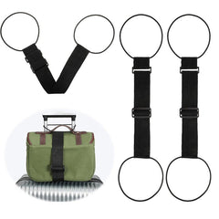 2PCS Elastic Ring Rope Fastening Belt Binding Strap