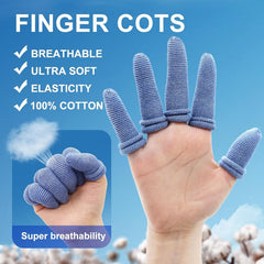 10PCS Elastic Finger Gloves Bandages Thumb Covers 
