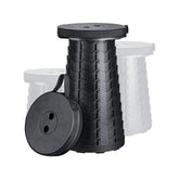 Folding Telescopic Stool Portable Adjustable Height Seat