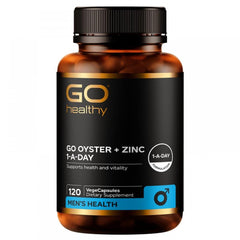 GO Healthy Go Oyster + Zinc 1-A-Day 120 Capsules