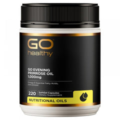 GO Healthy Go Evening Primrose Oil 1,000mg 220 Softgels Capsules
