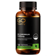 GO Healthy Go Chromium 3340mg 120 Capsules