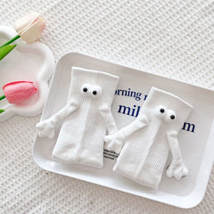 Funny Magnetic Hand Holding Socks for Adult - Couples, Lovers, Family, Friends