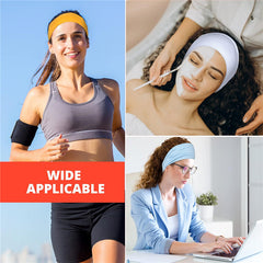 Womens Yoga Elastic Hair Bands Sport Non Slip Sweat Hair Wrap Headbands
