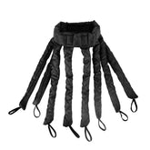 Soft Satin No Heat Heatless Hair Curler Curling Rod Headband with Adjustable Straps