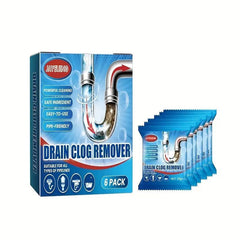 Household Sink And Pipe Drain Cleaner for Bathrooms And Kitchens, Clog Remover