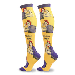 Unisex Animal Cartoon Nylon Sports Compression Socks Knee-High Stockings