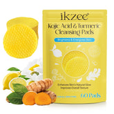 Kojic Acid Turmeric Brightening & Gentle Exfoliating Cleansing Face Pads