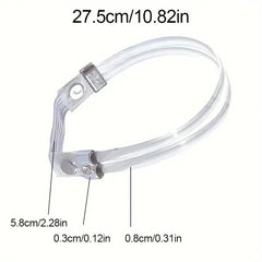 Detachable Elastic Shoe Laces Straps With Antislip Stickers