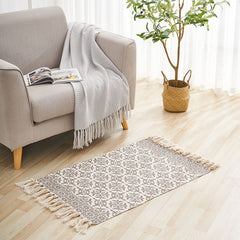 Marlow Floor Rug Boho Area Rugs Machine Washable Living Room Bedroom Carpet