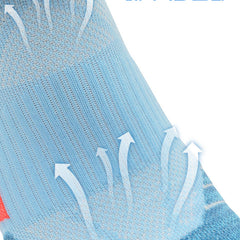 Unisex Marathon Running Crew Cushioned Compression Athletic Sports Socks