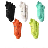 Mens Sport Socks Towel Bottom Running Socks Sweat Absorbent Ankle Socks Hosiery