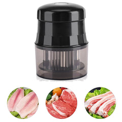 Meat Tenderizer with 56 Stainless Steel Prongs Needle Tool
