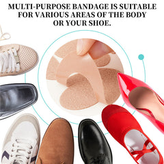 Moleskin Tape Heel Stickers Blister Prevention Pads