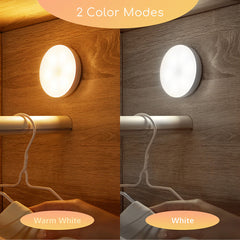 Motion Sensor Night Light Rechargeable Carbinet Induction Lamp