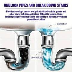 Multi-Purpose Kitchen Drain Unblocker Powder