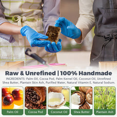 100% Natural African Black Soap – Anti-Ageing, Acne, Spot Removal, Handmade