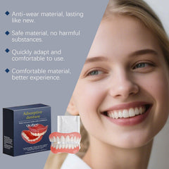 Dentures Adsorptive Decoration Set Comfortable Modification Teeth Gap Improving