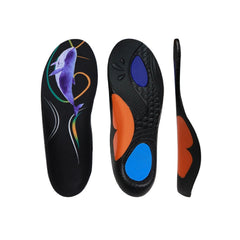 Arch Support Sports Insoles Shock Absorbing Breathable Cushioning Shoe Inserts for Men Women